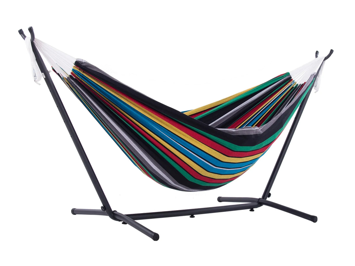 with Hammock Collection Steel Hamptons and Brazilian Blue The Black Hammock a 110” Style Striped