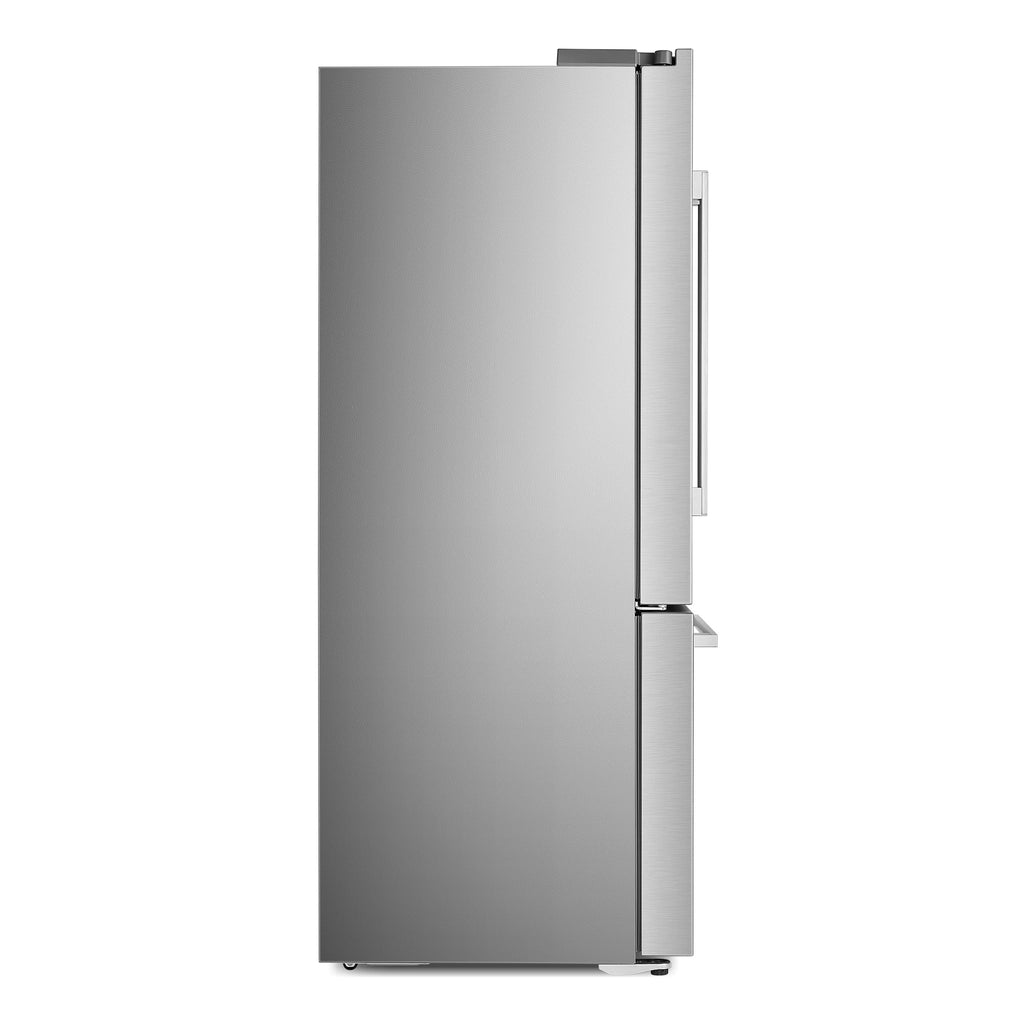 ft. Steel Dispenser 22.4 Refrigerator French in cu. 3-Door Water Door Stainless