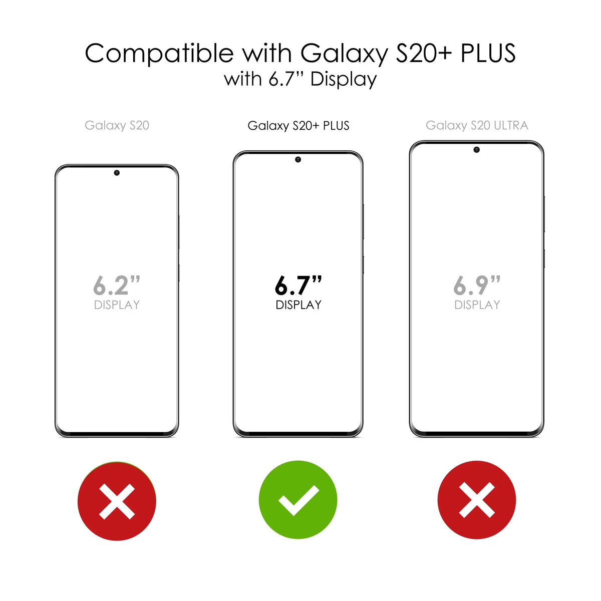 Easy Not - TPU Bumper, / DistinctInk Screen Tempered Screen) Does 1:37 Galaxy PLUS Make Acrylic - Makes S20 Luke Possible Case (6.7" Glass Clear - 5G for Faith Hybrid Back, Protector Shockproof
