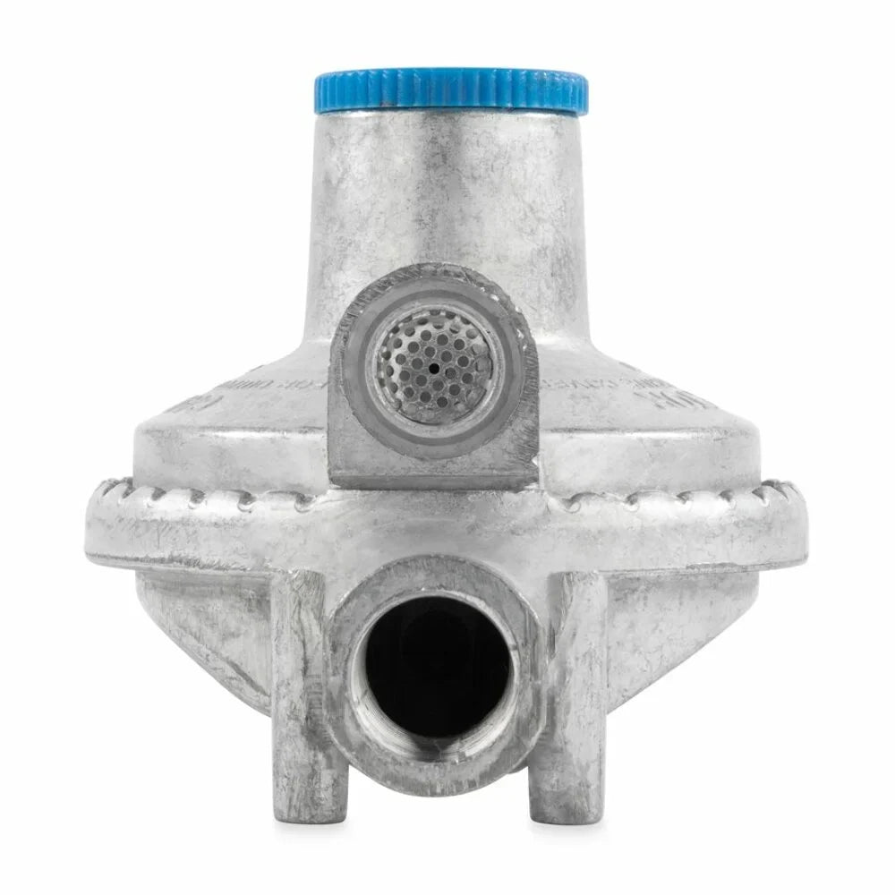 Silver - 2-Stage Regulator Camco Propane (59313) Vertical RV