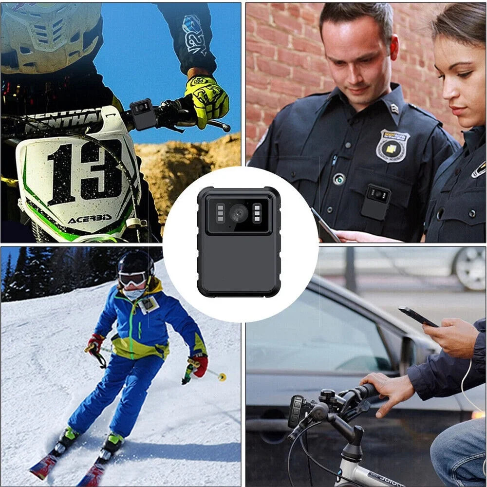 '- WiFi Body DVR Camera 1080P with Mini and Video Camcorder JahyShow Night Connectivity Vision Audio