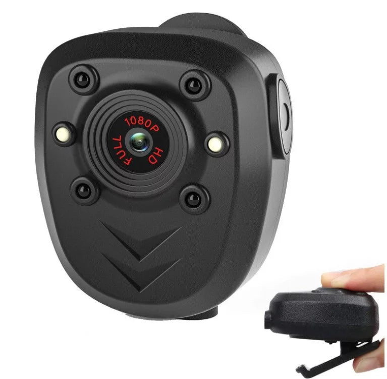 Security Life, Video,Night Body Battery Home Law Memory Police Vision, cam Video 32GB Mini Night Enforcement, with Vision, Card, 4-6HR Wearable Built-in Recorder, Camera HD1080P,Record Body Guard,
