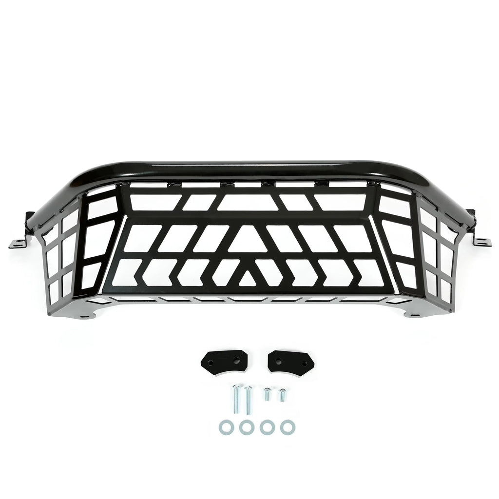 Cargo Kawasaki Steel 22 Bed 1000 Enclosure 23 Coated Teryx 21 20 Powder Rack Kojem Tailgate KRX Barricade for Black Luggage