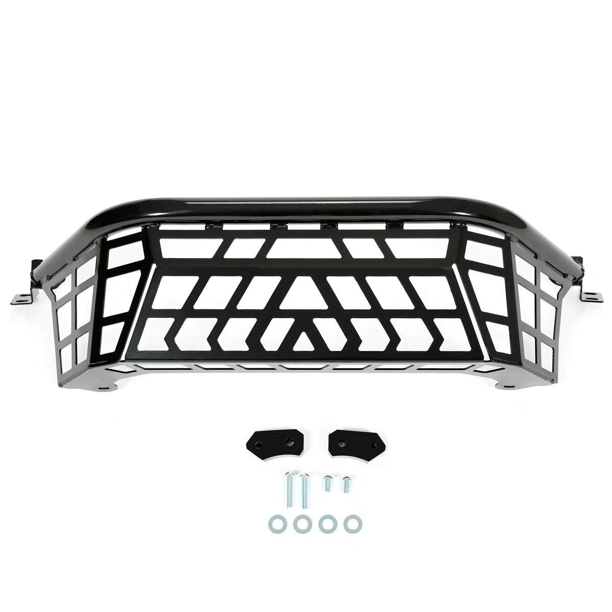 Cargo Kawasaki Steel 22 Bed 1000 Enclosure 23 Coated Teryx 21 20 Powder Rack Kojem Tailgate KRX Barricade for Black Luggage