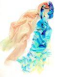 Paul Cheung Sunrise Montauk Scarf Lightweight Women's James Cashmere