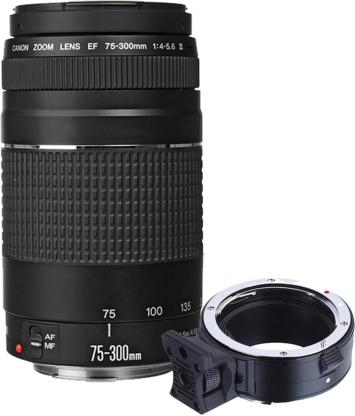 is III Mirrorless 128GB 42pc with Filters + Camera Bundle + USM EOS L + Lens F/4-5.6 50mm Case + 75-300mm Memory STM Canon R6 24-105mm RF RF f/4 + Tripod + Digital Lens f/1.8 Lens