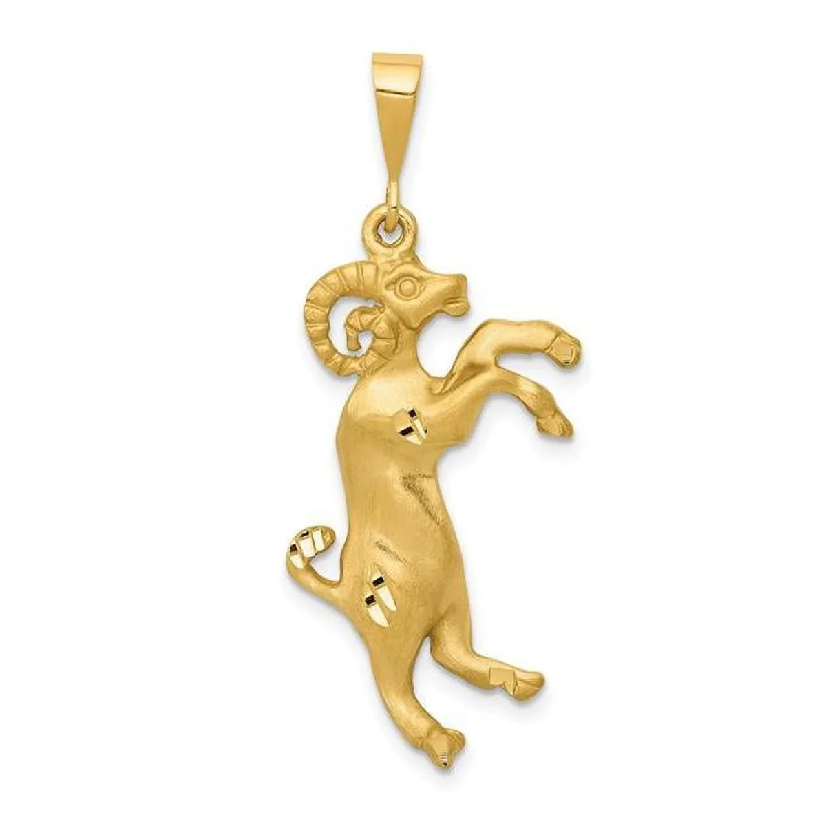 Finejewelers Yellow Zodiac Gold Aries 14k FJC Charm