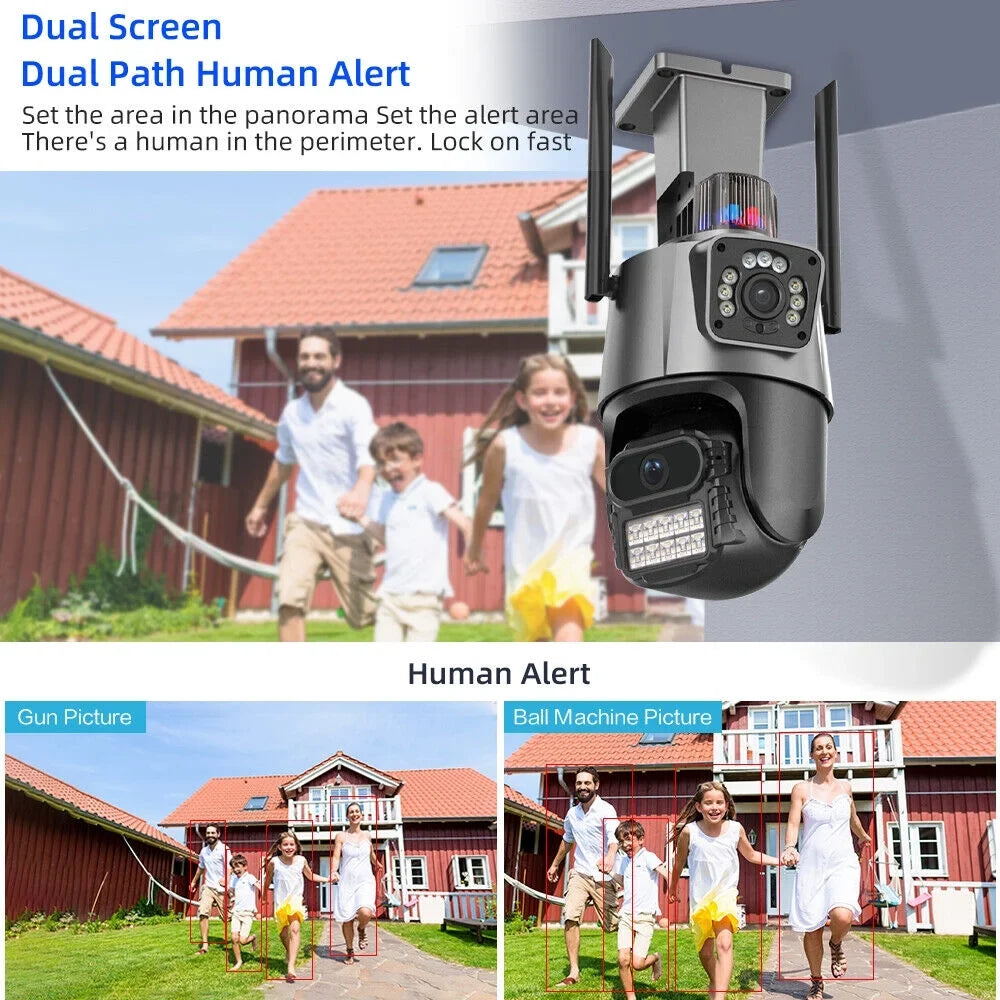 PTZ for Enhanced Miss This Penetration JLLOM a Dual Maximum Moment Antenna Never Strength Signal Camera - with