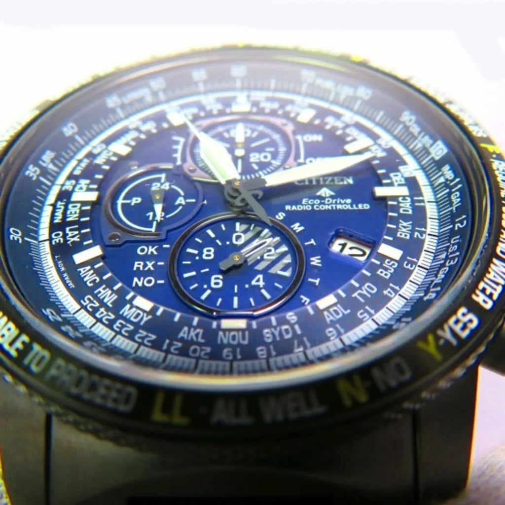 Citizen Pre-Owned Men's Watch (Good) Promaster Flight AT8195-85L Direct