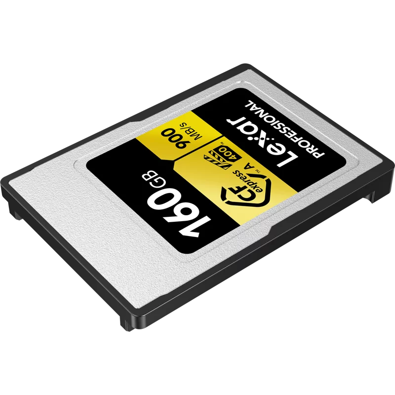 Memory Pro Card, of Pack 2 Lexar Type R900/W800 160GB CFexpress A Gold