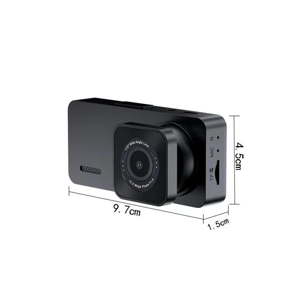 G-Sensor Lens Cam Recorder HD Front/Rear/Inside 1080P Dash Paddsun Dual Camera Video Car