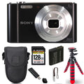 Digital - Spider Case Tripod + Camera+ Kit 128GB Sony Cyber-shot DSC-W810