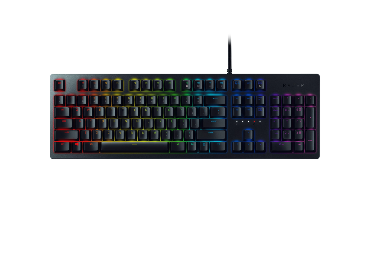 '- Cloud of Durability Million Keystrokes Razer Opto-Mechanical & Switch - Storage Huntsman On-Board Hybrid and Memory Clicky up Keyboard - Light to 100 Gaming