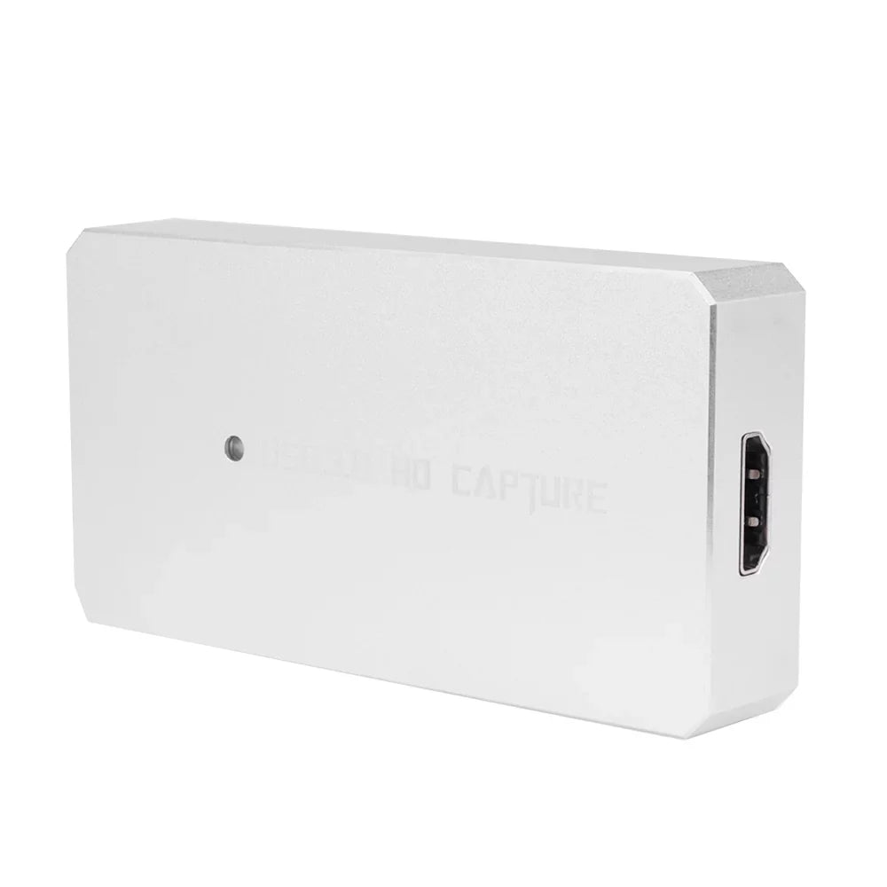 and USB U-SB 4 Plug 4 Xbox PS Festnight U Adapter WII for 4 Streaming Game Card 287 Live 3 Capture 0 0 1080 Converter 3 3 0 One 287 P Card, 1080 GLFA 3 3 Video ezcap Play 287 1080 Recorder 3 Silver