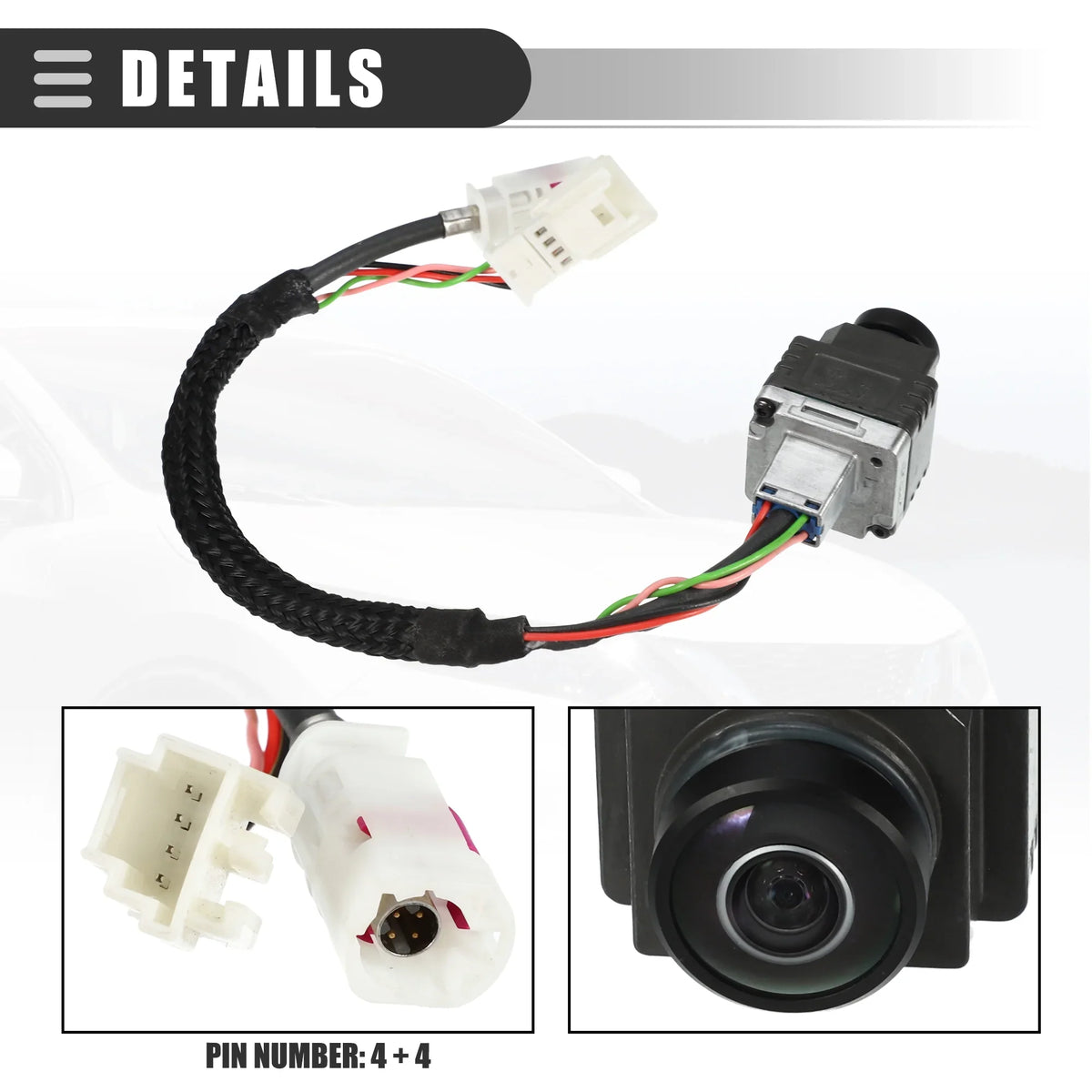 Unique CLS400 No.A2189052002 2015-2017 Metal Camera Mercedes-Benz Gray Black for Plastic Rear Bargains View Backup