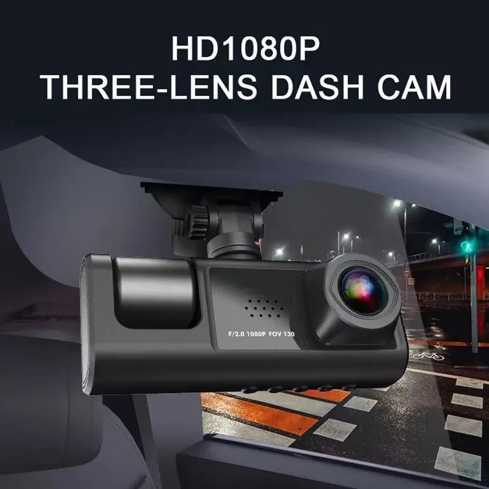 Recorder Auto with Safety Angle for Dash Camera Interconnection, Apexeon Car Cam Driving Wide Recorder WIFI