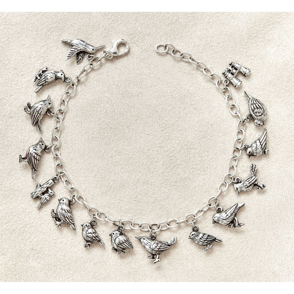 American North Charm Bracelet Birds