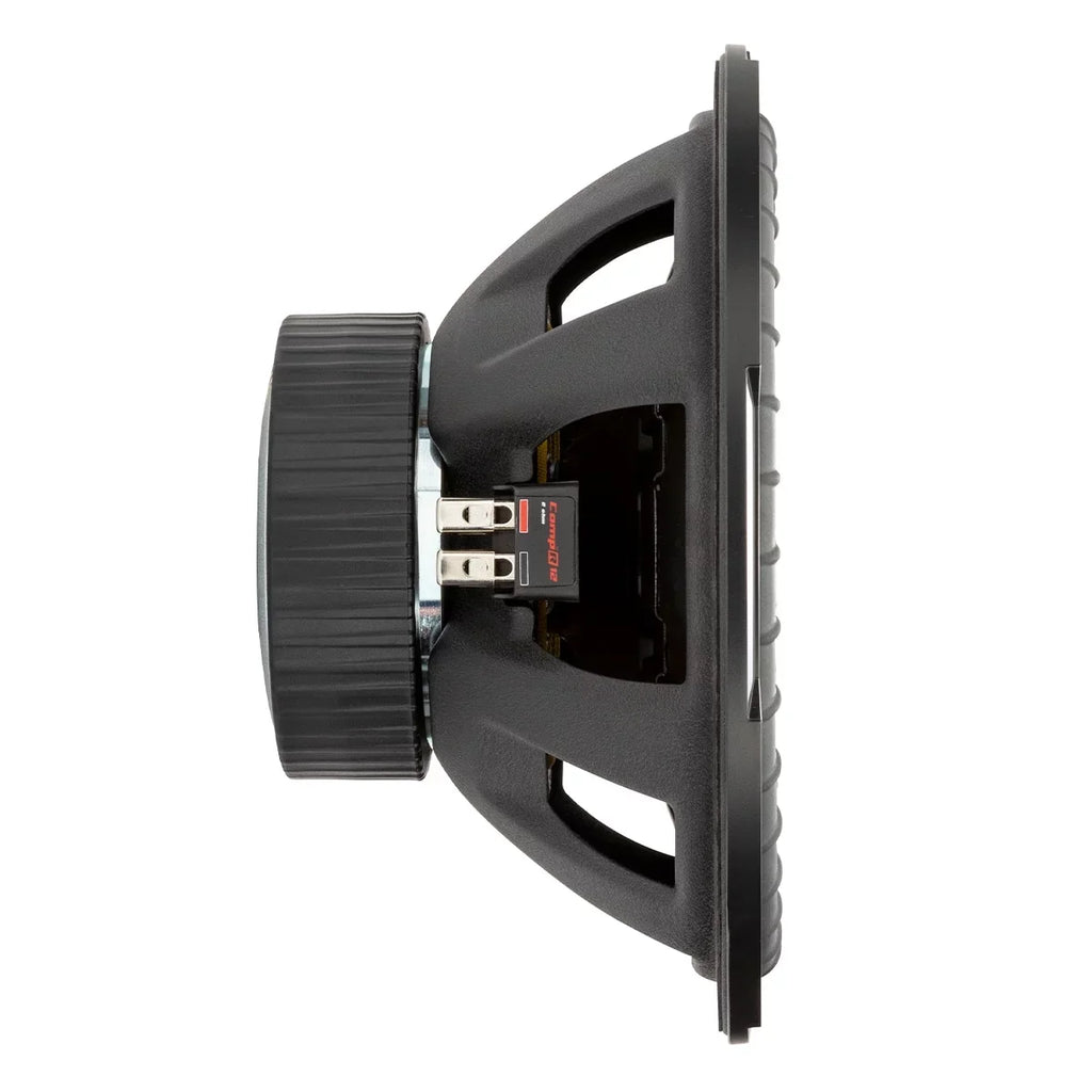 12 4 1000W Inch CompR Audio Power Car Black DVC Max Subwoofer, KICKER Ohm