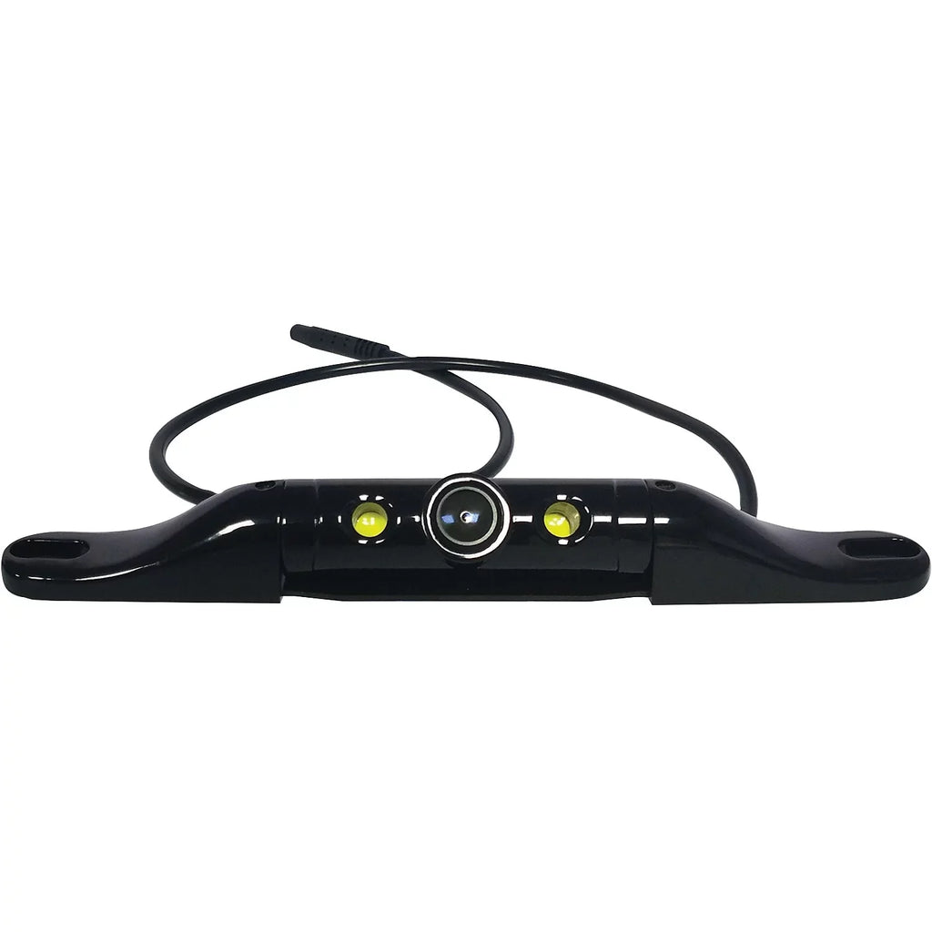 Vision With Bar-Type Plate BOYO LEDs Camera License 170 Deg Short-Length VTL422CLS