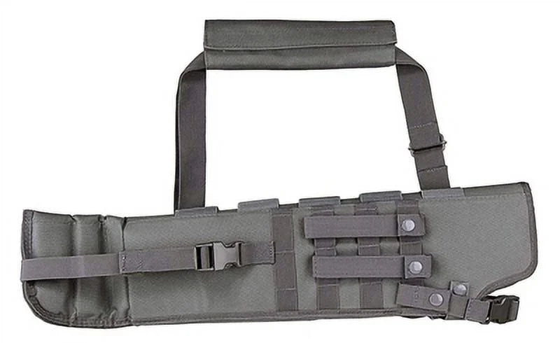 25 Trinity Tactical molle Military Soft Scabbard Gray. Motorcycle Truck inches Barrel Black Padded Crossbody Bag Short ATV Hunting