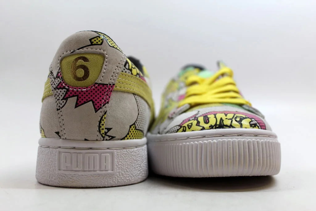 68 DOPE LOW NEW SHOES PUMA MULTI SNEAKER COLOR BASKET COMICS 10 PRINT MEN SIZE
