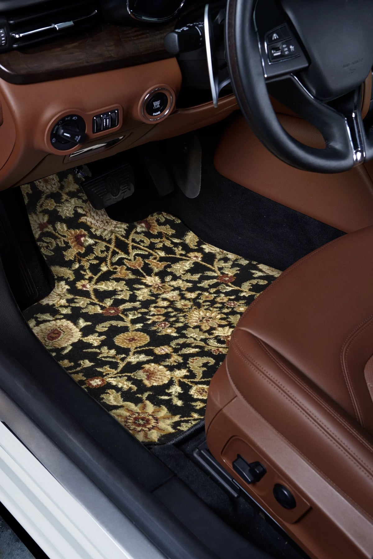 Oriental Accord Car Mats, Carpet Black GGBAILEY Car Fit - Honda Small 2018 Cargo for Mat Custom Trunk /