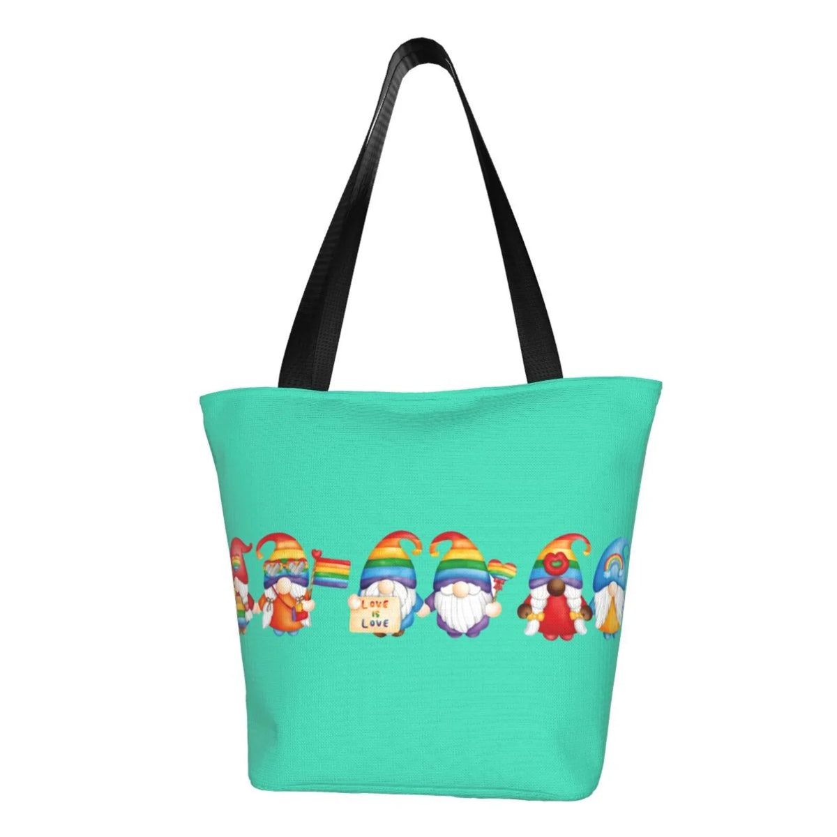 Women'S Gnome Bag,Shoulder Tote Large Shopping Bag Bag Lukts Lgbt Hobos Handbags Capacity