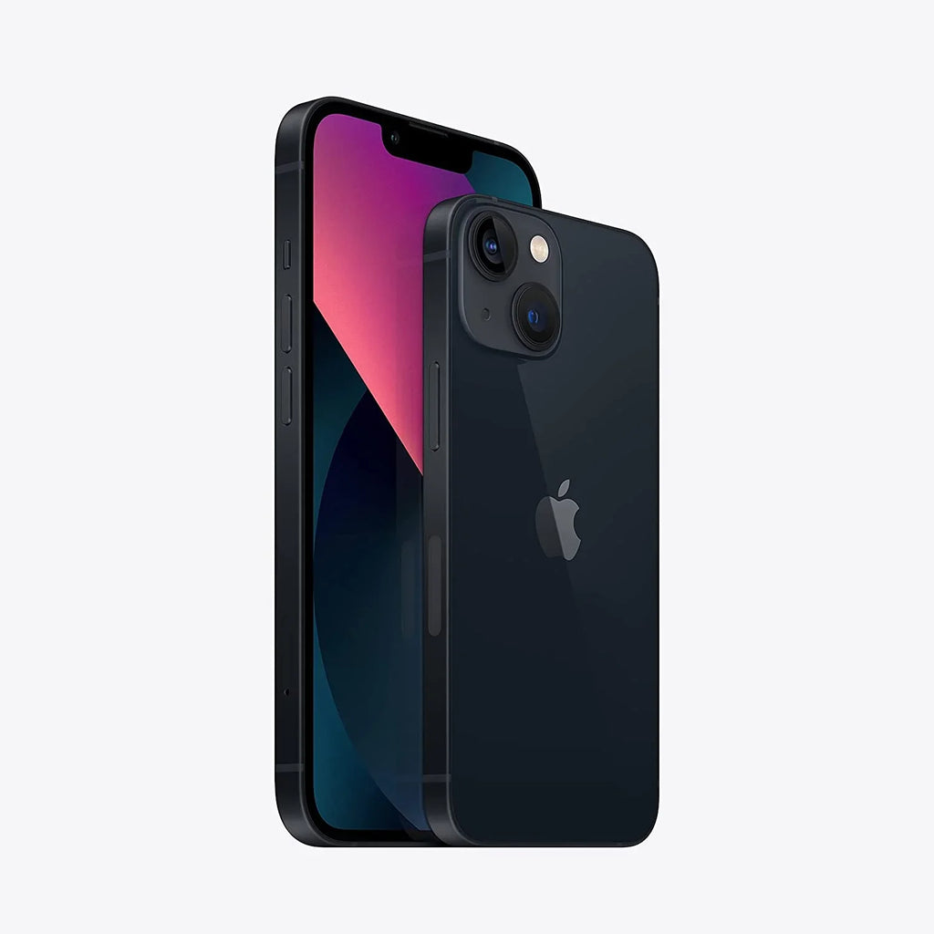 w/ (Fully 128GB 13 iPhone Apple (Grade Pre-Installed C) Mini Pre-Owned Unlocked) Midnight A2481 Tempered Glass