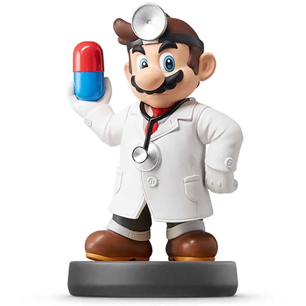 (super smash - dr. japan import mario bros amiibo series)