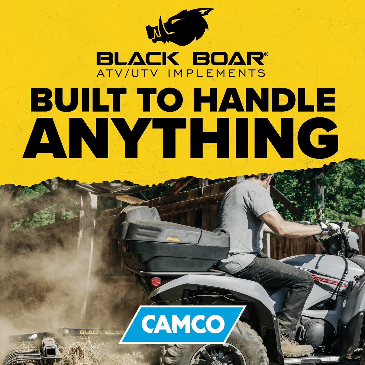 and Lockable Features ATV/UTV Design, an Cushion (66010) Storage a Camco Box, Impact-Resistant Lounger Box Water-Resistant Boar Rear Black a Storage Soft Seat and | Comfortable