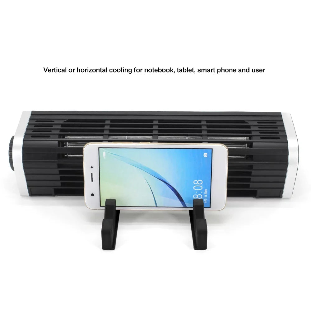 USB Horizontal Design Fan Bracket,Black, Stand Fan Olmaster Pad Cooling CF-1691 Laptop